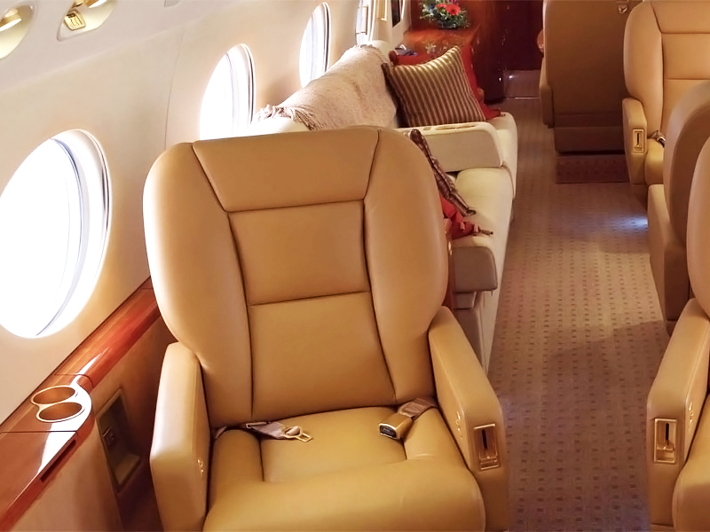volo privato sul Gulfstream G550